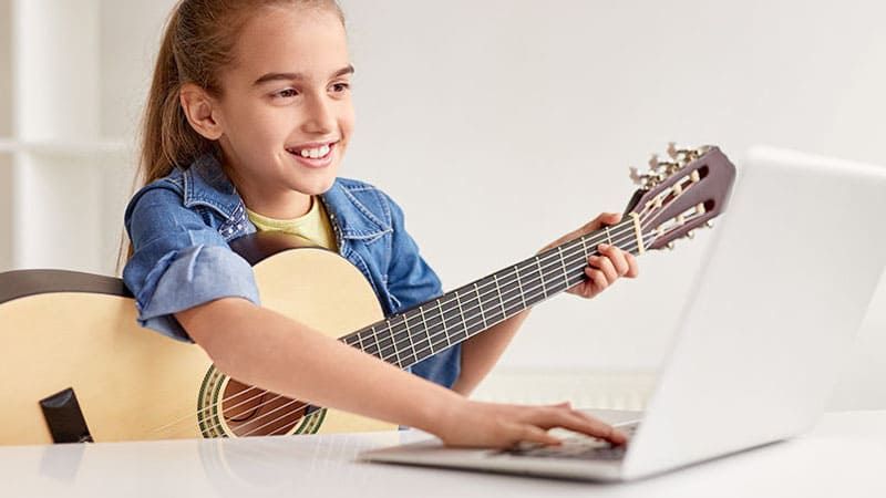Online-Musikunterricht